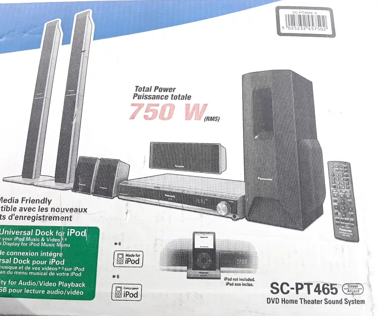 KINO DOMOWE PANASONIC SC-PT465