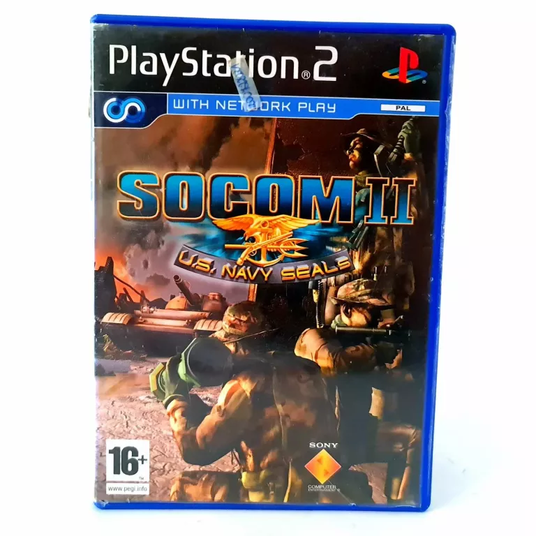 GRA SOCOM II U.S. NAVY SEALS SONY PLAYSTATION 2