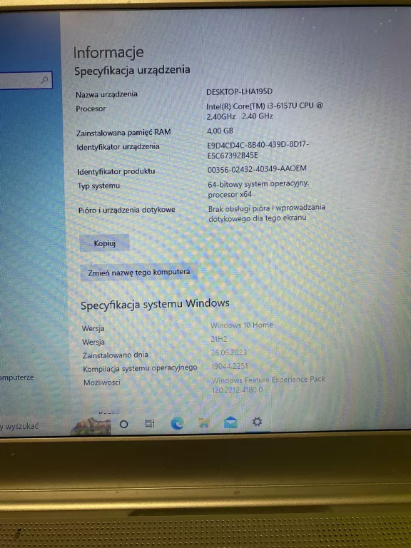 LAPTOP CODA 3,4 @OKAZJA@