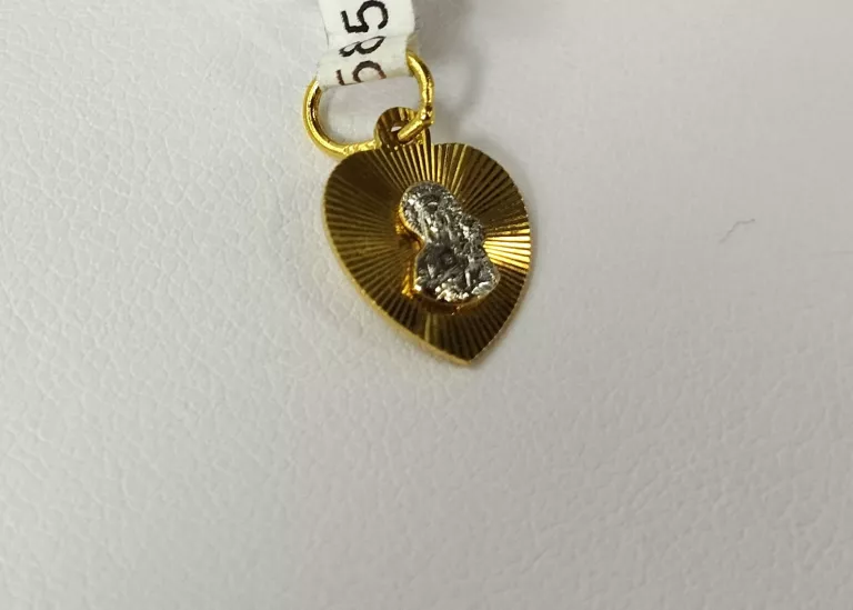 ZŁOTA ZAWIESZKA MARYJA 0,90G 585