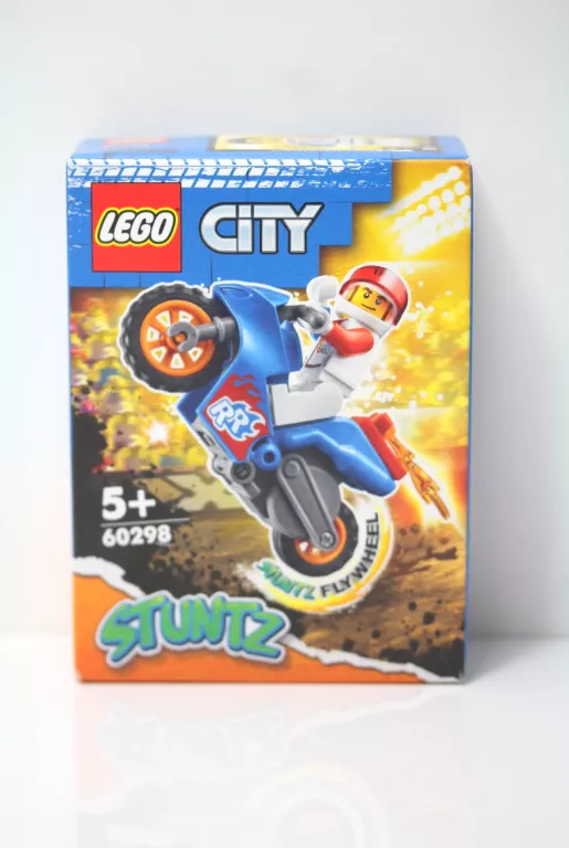 LEGO 60298 CITY RAKIETOWY MOTOCYKL KASKADERSKI