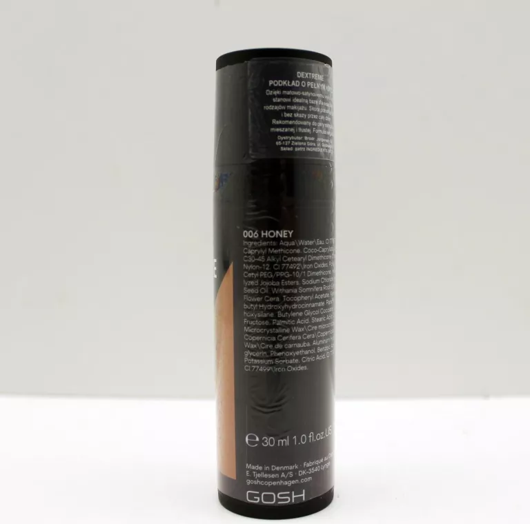 GOSH DEXTREME FULL COVERAGE 006 HONEY PODKŁAD30 ML