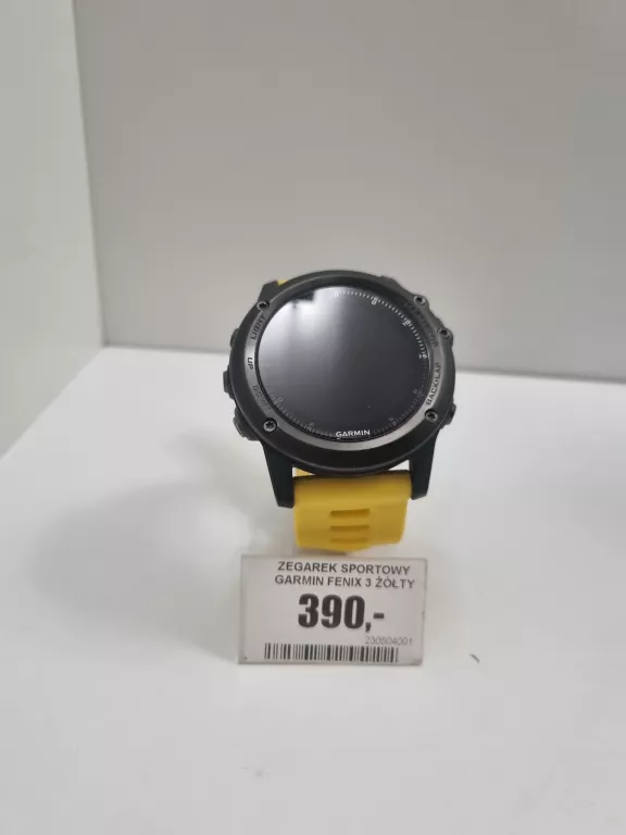 ZEGAREK SPORTOWY GARMIN FENIX 3 ŻÓŁTY