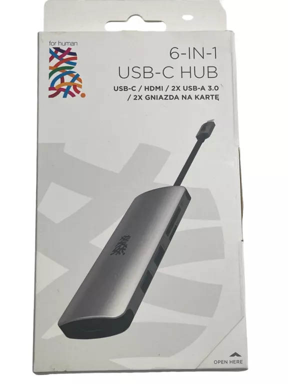 B.ON HUB USB-C - MULITPORT 6IN1 PRZEJŚCIÓWKA USB-C