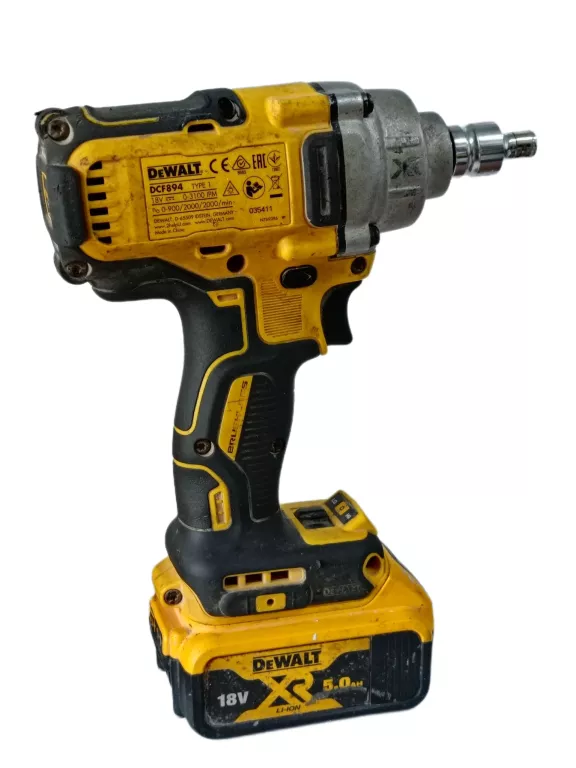 KLUCZ UDAROWY DEWALT DCF894P2 18V + AKU 5AH