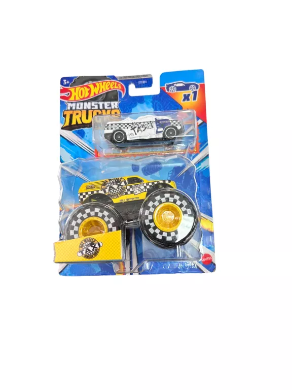 HOT WHEELS MONSTER TRUCKS TAXI + RESORAK