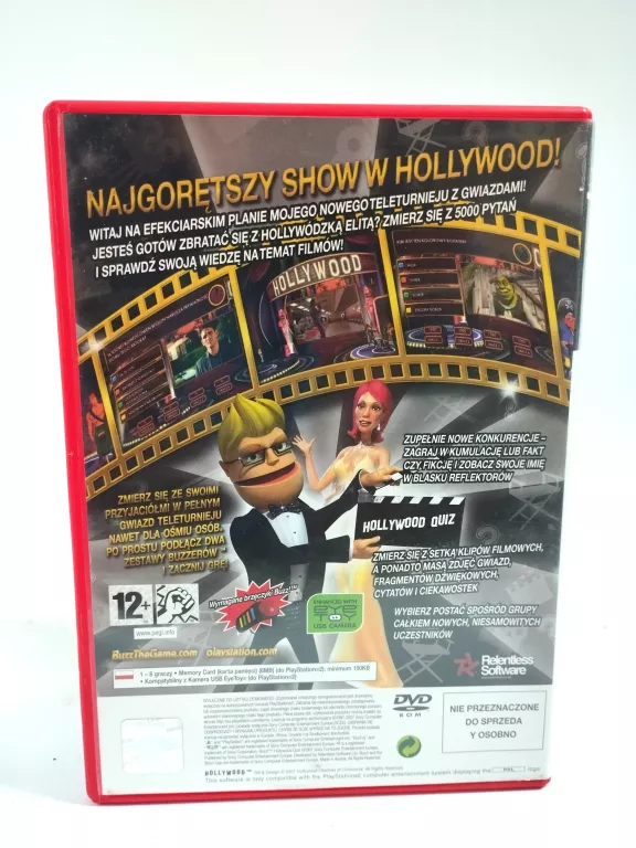 BUZZ HOLLYWOOD QUIZ PS2