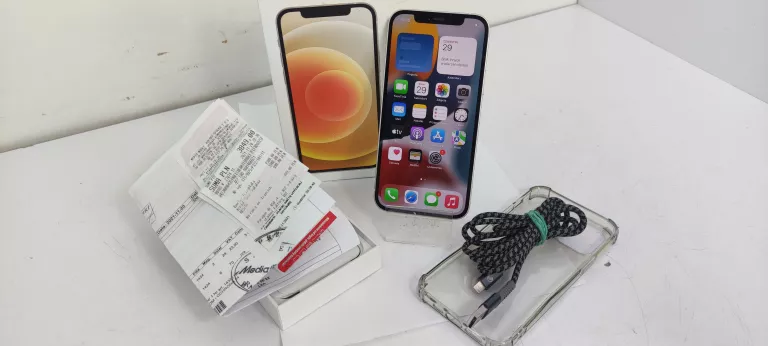 APPLE IPHONE 12 128GB WHITE | Smartfony i telefony komórkowe