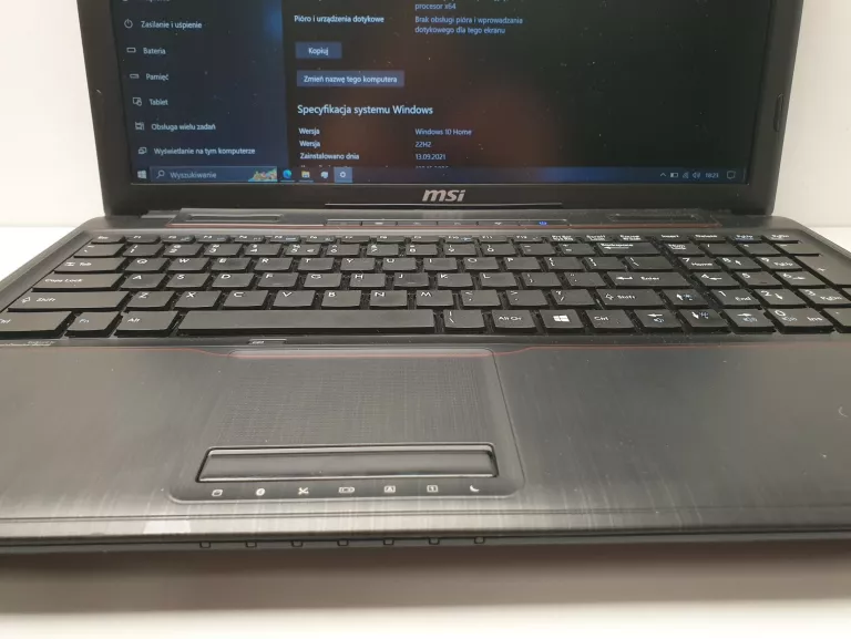 LAPTOP MSI MS-16GD I5 8GB SUPER STAN