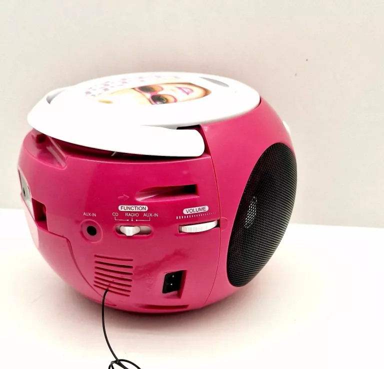 BOOMBOX BARBIE CD RADIO AUX IN LEXIBOOK RCD102BB