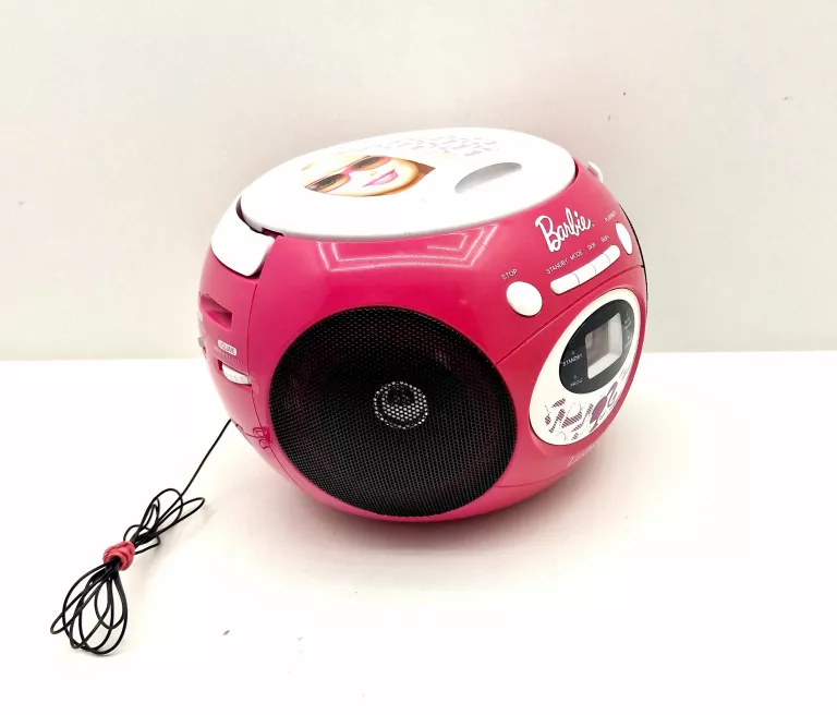 BOOMBOX BARBIE CD RADIO AUX IN LEXIBOOK RCD102BB