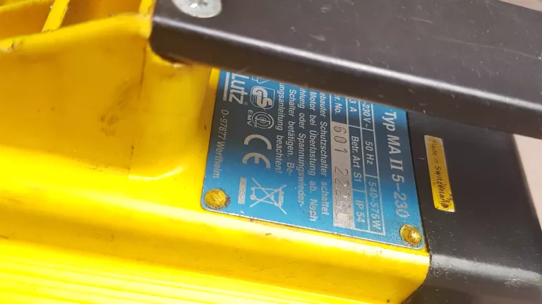POMPA LUTZ MA II 5-230 NA OSTRE CHEMIKALIA I OLEJ