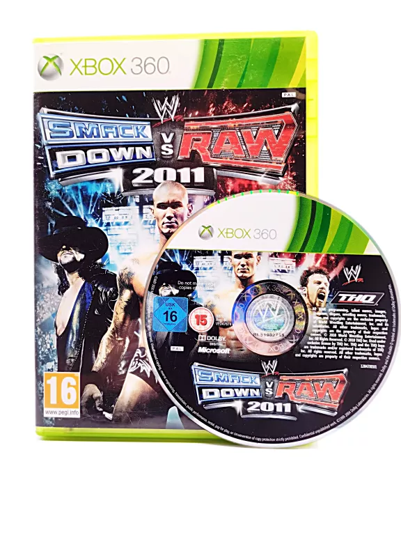 GRA XBOX 360 WWE SMACKDOWN VS RAW 2011!WARTO!