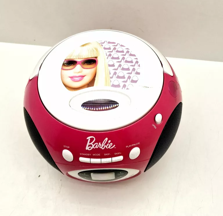 BOOMBOX BARBIE CD RADIO AUX IN LEXIBOOK RCD102BB