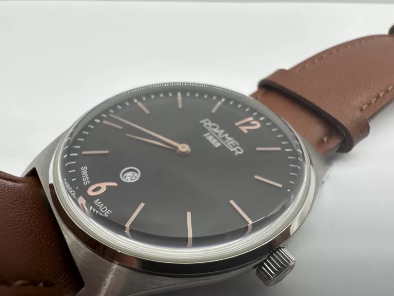 MĘSKI ZEGAREK ROAMER 650810 41 60 05 ELEMENTS SLIM