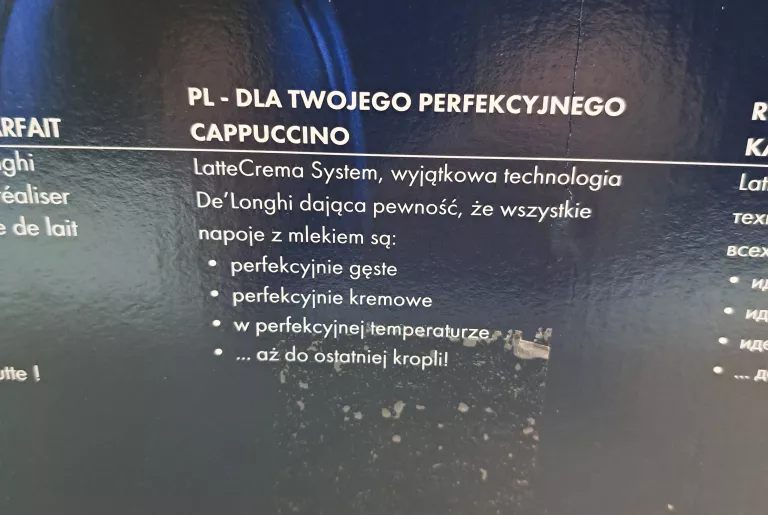 EKSPRES CIŚNIENIOWY DELONGHI ECAM 23.260