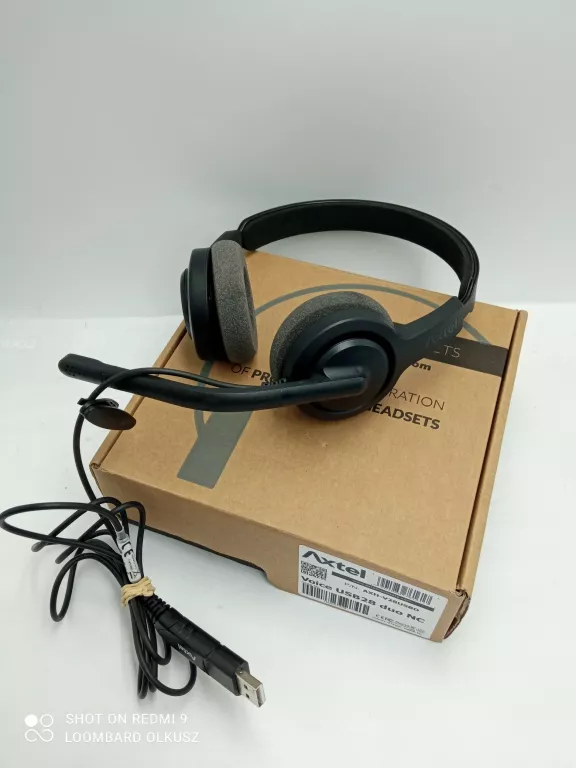 SŁUCHAWKI Z MIKROFONEM AXTEL AXH-V28UCD