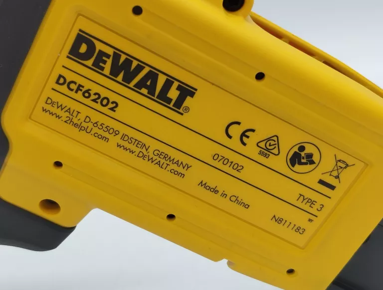 PISTOLET DO WKRĘTÓW DO GIPSU DEWALT DCF620