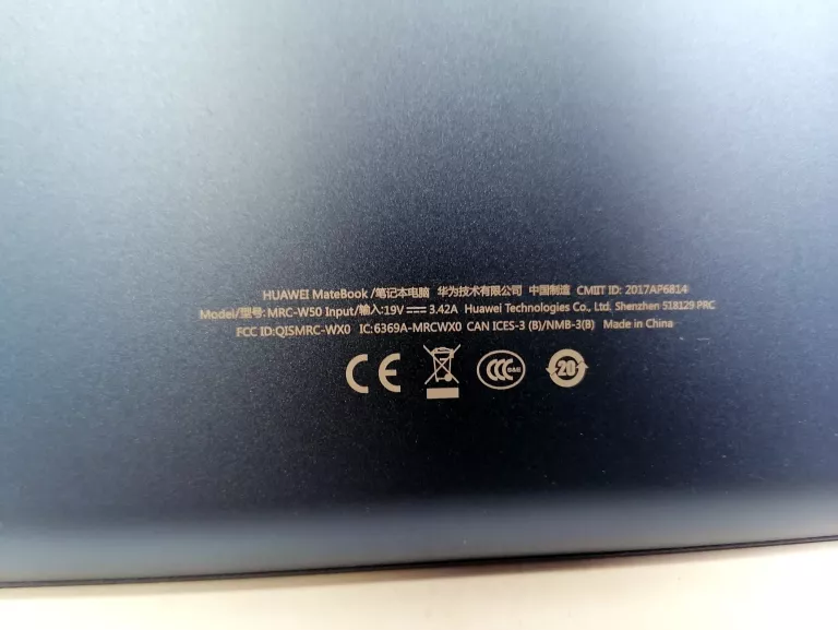 LAPTOP HUAWEI MATEBOOK D 15,6 I5 8 GB 1128 GB