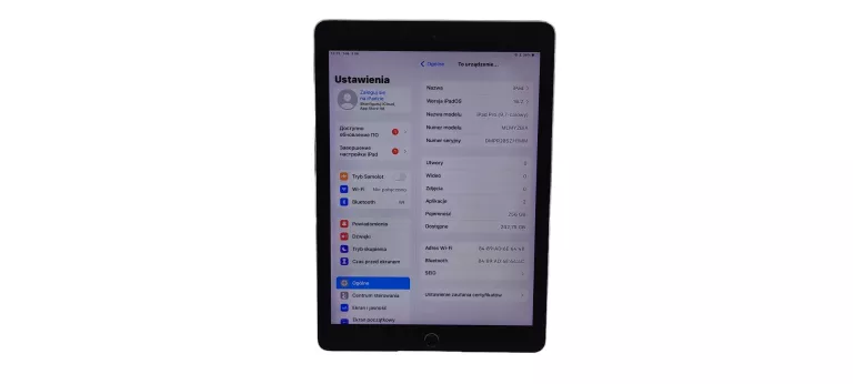 TABLET APPLE IPAD PRO 9.7 9,7" 2 GB / 256 GB