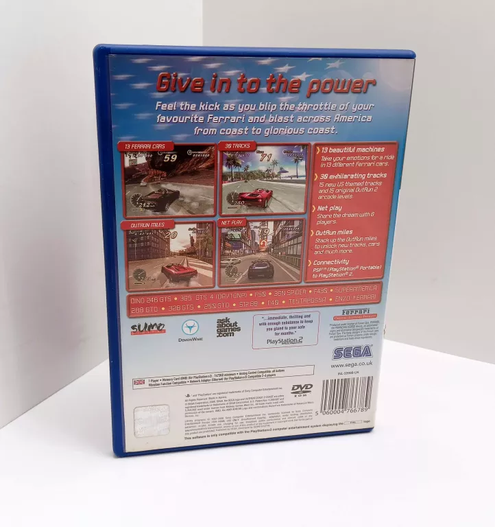 gra-ps2-outrun-2006-coast-2-coast-stan-uzywany