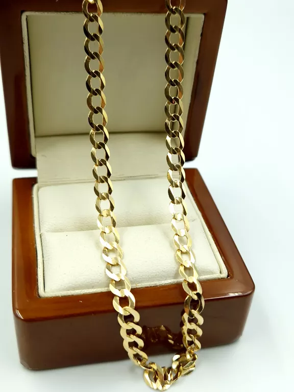 zloty-meski-lancuszek-pancerka-585-1146g-50-cm-stan-uzywany