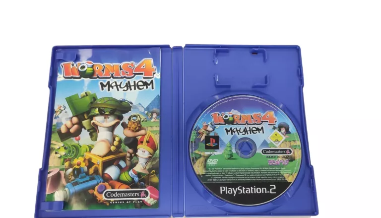 GRA WORMS 4 MAYHEM SONY PLAYSTATION 2 (PS2)