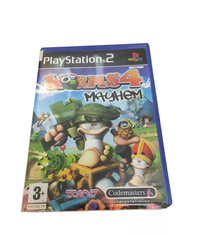 GRA WORMS 4 MAYHEM SONY PLAYSTATION 2 (PS2)