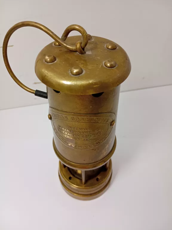 GÓRNICZA LAMPA NAFTOWA BRITISH COAL MINING