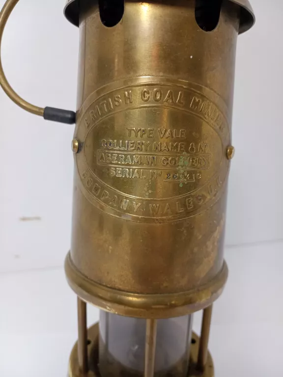 GÓRNICZA LAMPA NAFTOWA BRITISH COAL MINING