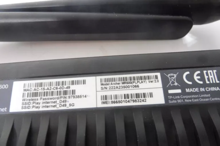 ROUTER TP-LINK MR600