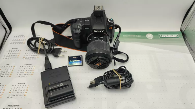 APARAT SONY ALPHA DSLR-A200