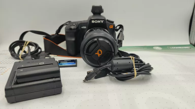 APARAT SONY ALPHA DSLR-A200