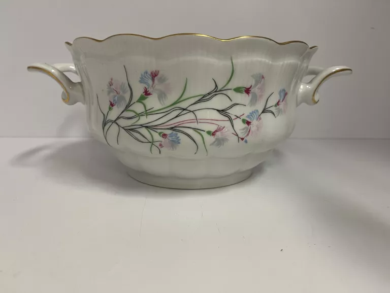 PIĘKNA WAZA PORCELANOWA WAŁBRZYCH KWIATY OKAZJA