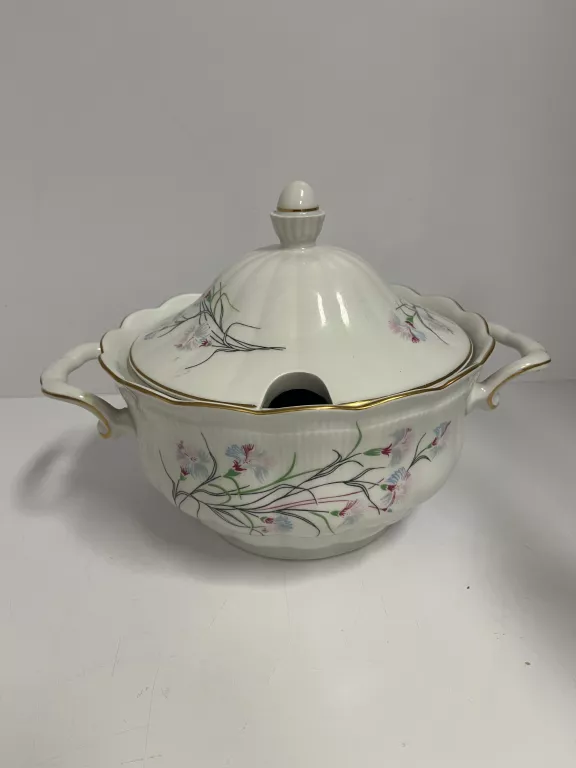 PIĘKNA WAZA PORCELANOWA WAŁBRZYCH KWIATY OKAZJA