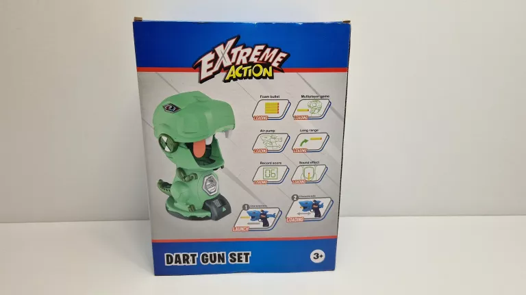 extreme-action-dart-gun-set-dinozaur-stan-uzywany