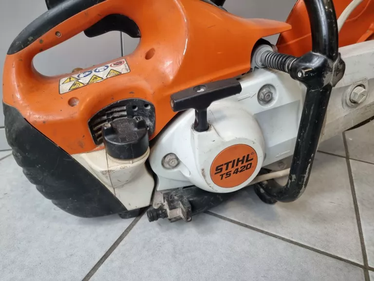 PRZECINARKA SPALINOWA STIHL TS420 DO BETONU METAL