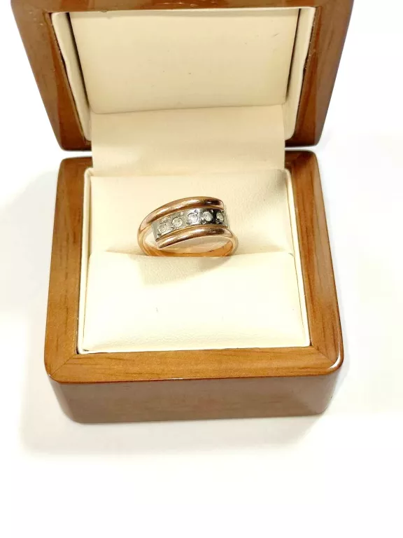 zloty-pierscionek-z-5-kamieniami-585-299g-r16-stan-11323-2