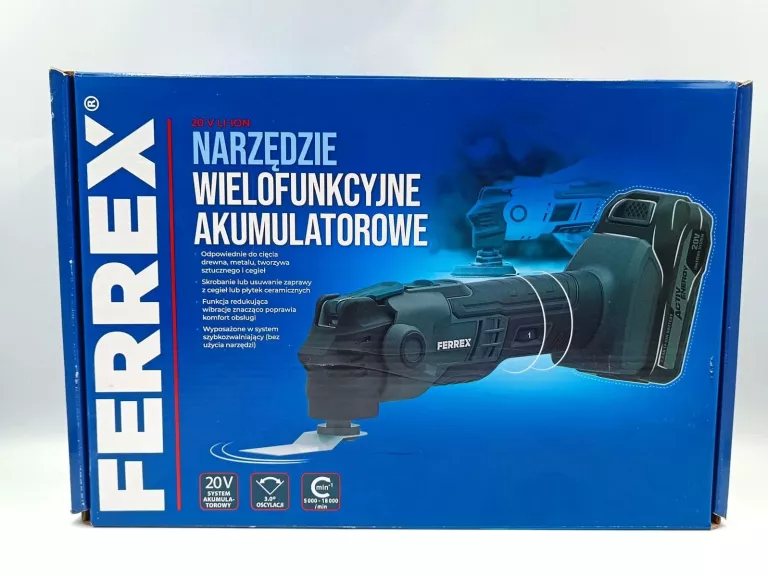 NARZĘDZIE WIELOFUNKCYJNE FERREX 20V LI-ON