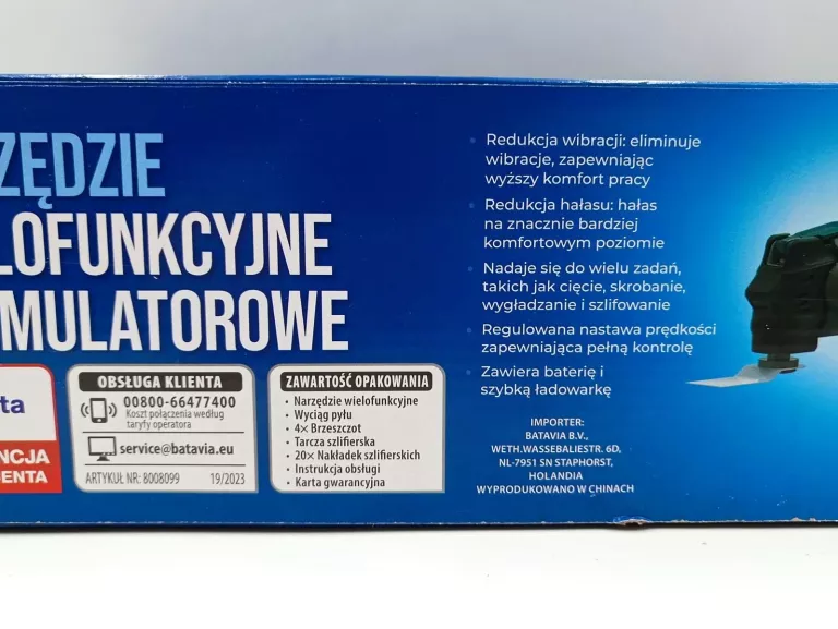 NARZĘDZIE WIELOFUNKCYJNE FERREX 20V LI-ON