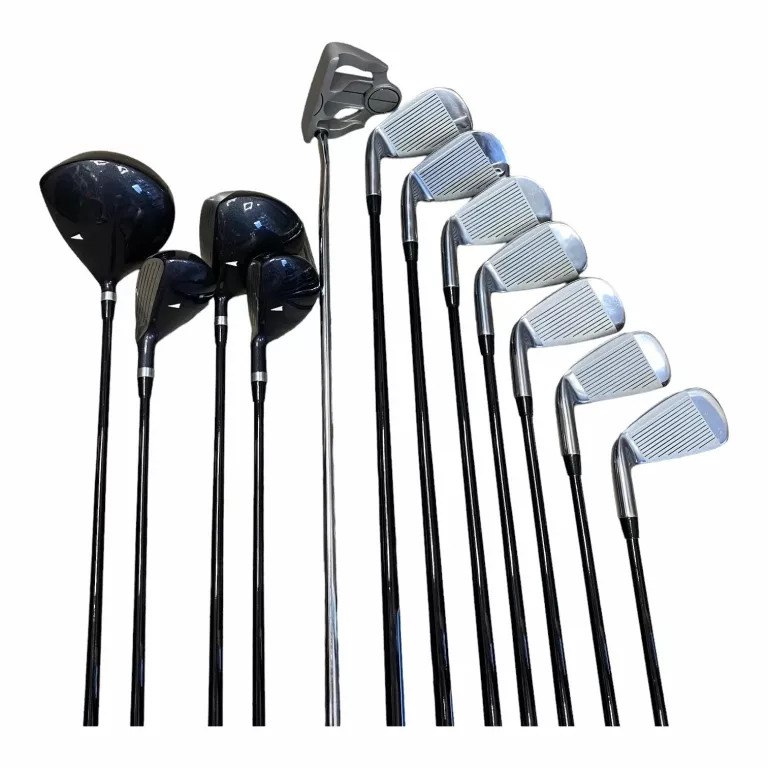 ZESTAW KIJI GOLFOWYCH POWEREDGE (12 SZT) + TORBA