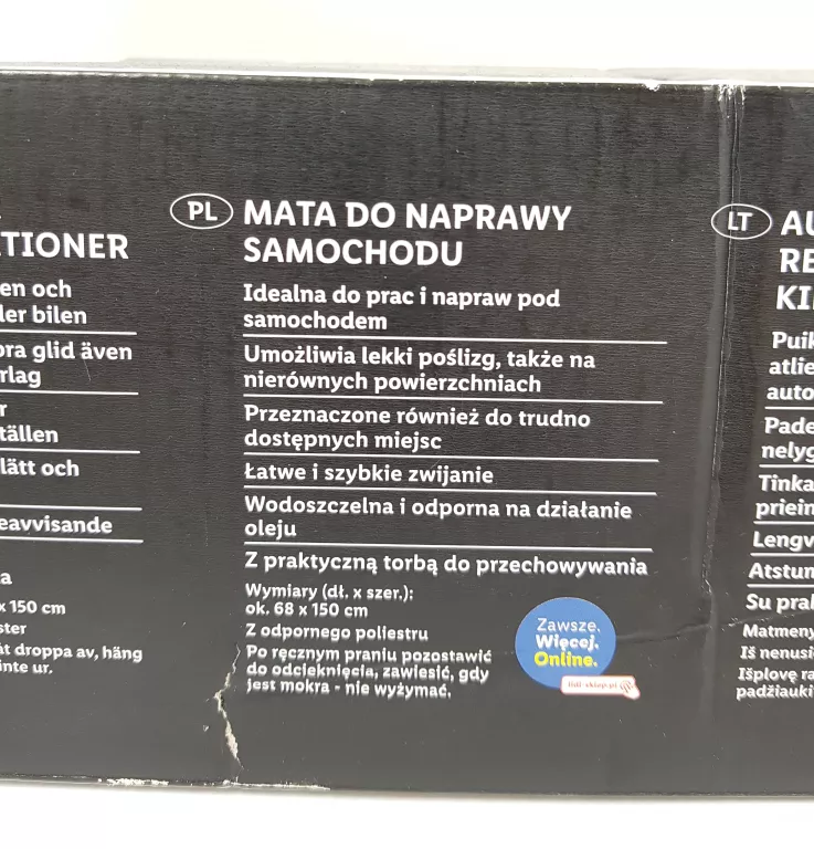 ultimate-speed-mata-ochronna-do-naprawy-samochodu-marka-parkside