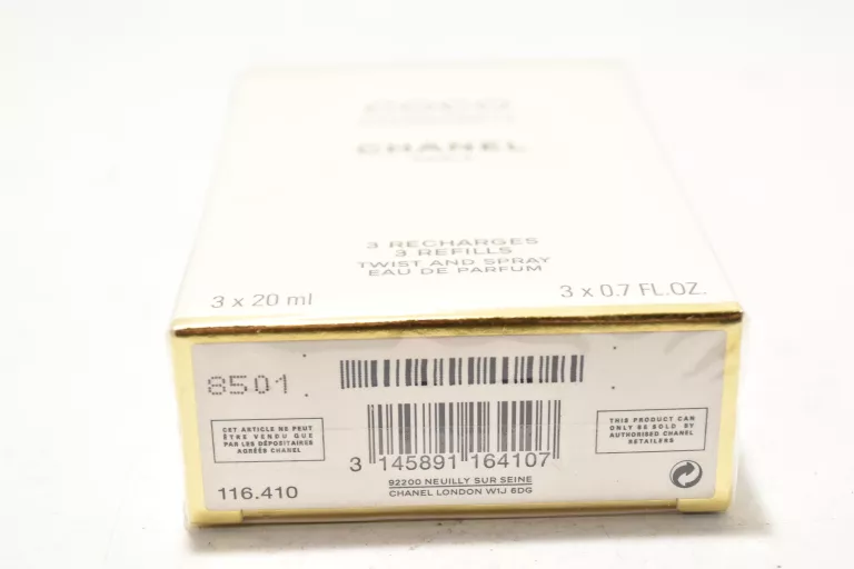 CHANEL COCO MADEMOISELLE 3X20ML REFILLS EDP