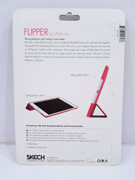 SKECH ETUI IPAD MINI RÓŻOWE