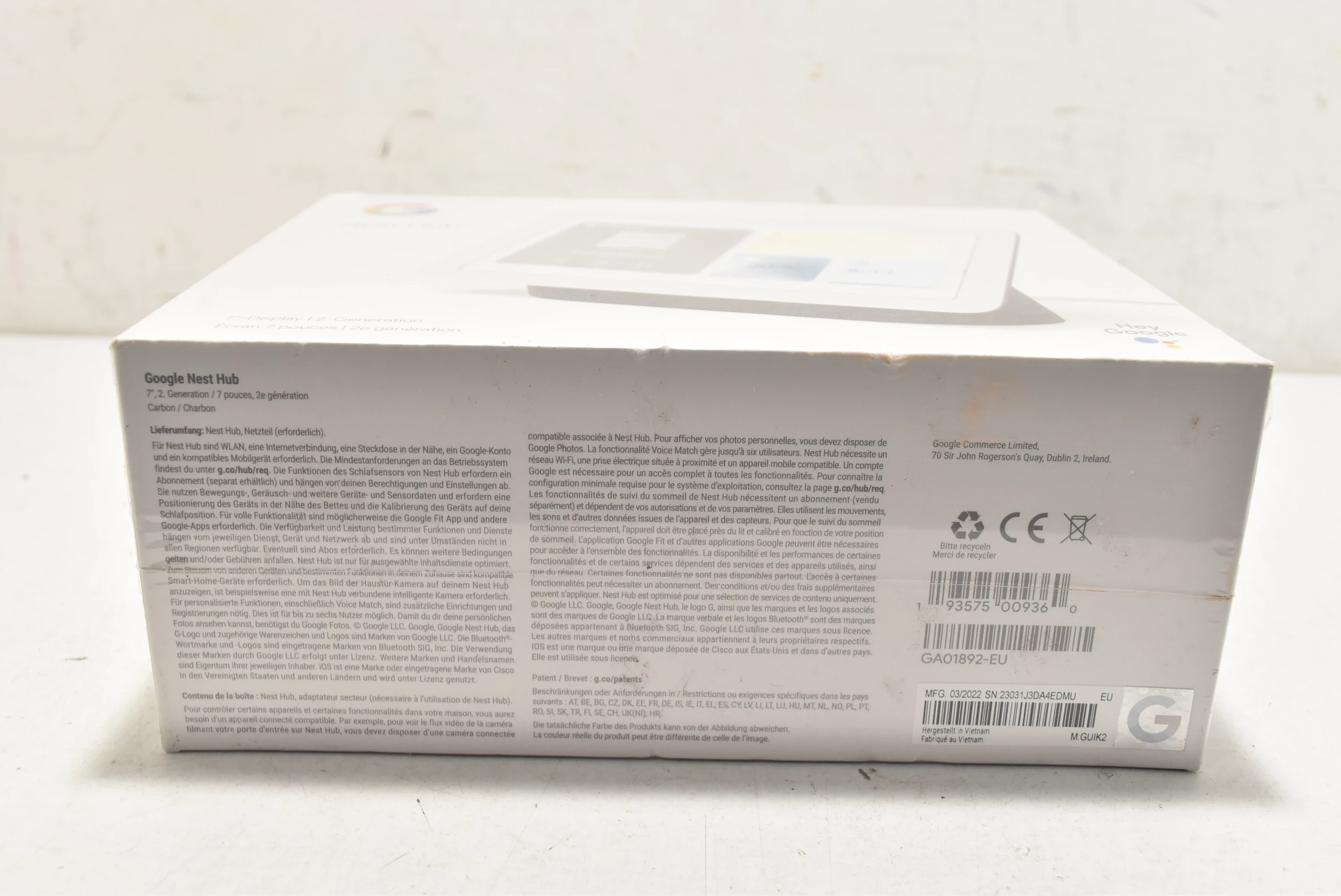 google-nest-hub-2-gen-bialy-kolor-bialy