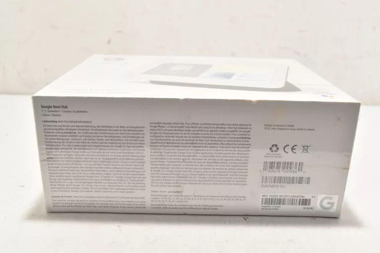 google-nest-hub-2-gen-bialy-kolor-bialy