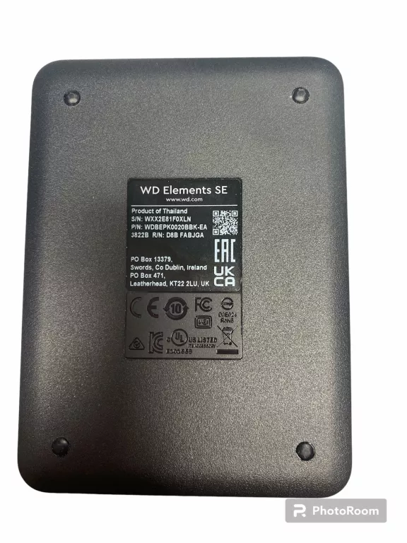 DYSK ZEWNĘTRZNY WD ELEMENTS SE 2TB+KABEL+ETUI