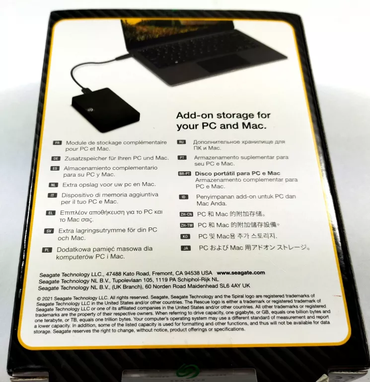 DYSK ZEWNĘTRZNY SEAGATE EXPANSION PORTABLE 5TB