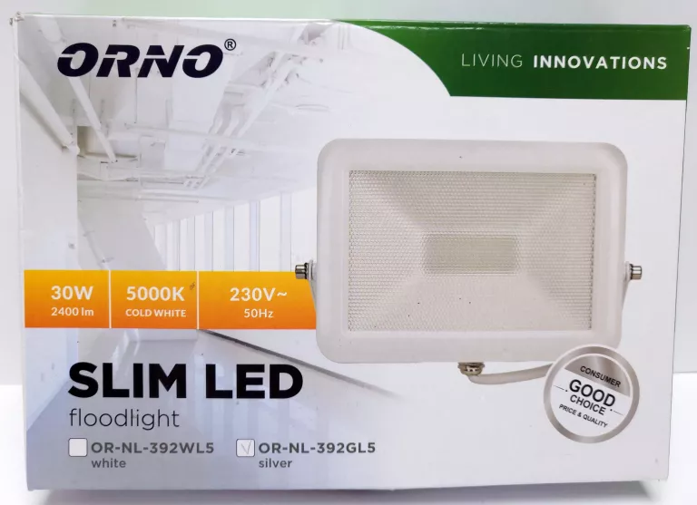 LAMPA ORNO LED SLIM 30W