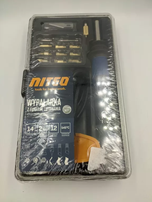 WYPALARKA Z FUNKCJĄ LUTOWANIA NITEO